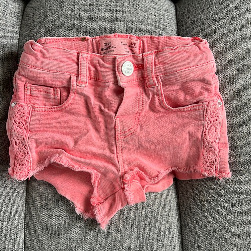 Zara Toddler Jean Shorts